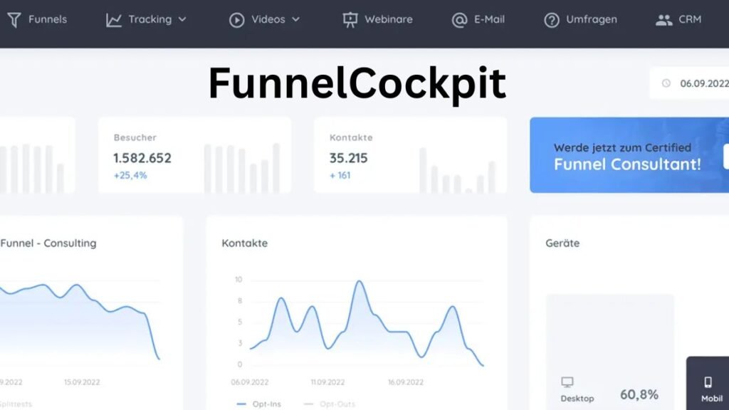 FunnelCockpit – Die All-In-One Marketing Software